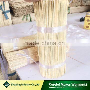 zhuping natural and cheap 12 inch bamboo sticks for making agarbatti