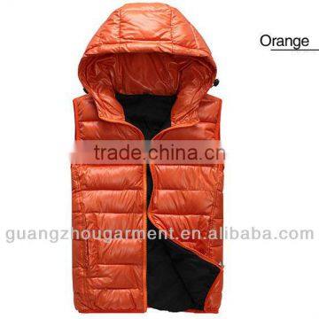 2012 lady fashion garment American fashion unisex winter vest