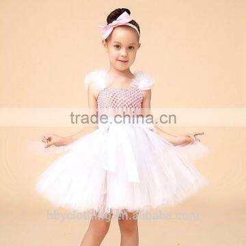 New Arrival Kids Clothing Performed Ruffles Dress for Little Lovely Girls photo-2