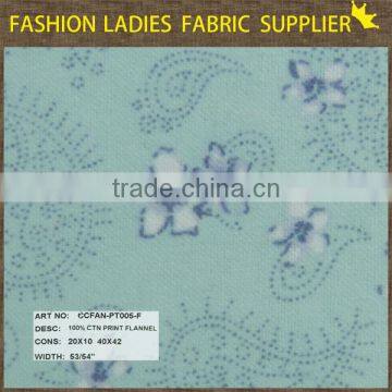 shaoxing textile 100%cotton 20x10 print fabric cotton fabric flannel shirt flannel fabric