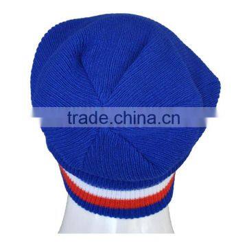 New Trend Stylish Custom Reggae Knitting Pattern Hat Beanie photo-3