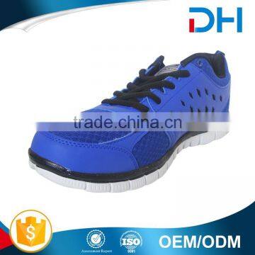 Blue EVA insole import export sport shoes with low price