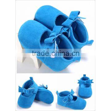 Autumn Winter Wholesale China Shoes Baby Boots Bow Colorful Prewalker Baby Shoes photo-3