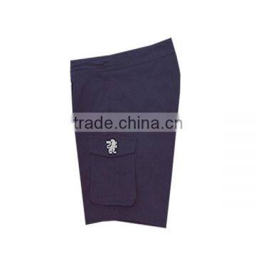 Men's Navy Blue Body Building Shorts photo-3