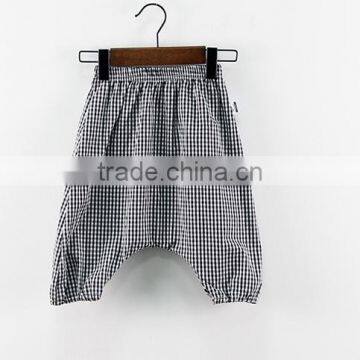 Wholesale Harem Pants Gingham Cotton Fabric Children Clothes Online Shop China photo-6