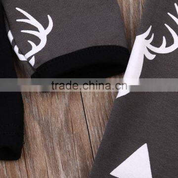 Cute Baby Clothing Deer Tops Long Sleeve T Shirt + Pants Baby Clothes Clothing Set photo-5