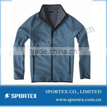 SPT-GS1308 men softshell jacket, zipper-up men softshell jacket, men softshell jacket in long sleeves