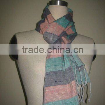 Raw Silk Scarf