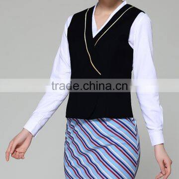 OEM Supply Woman Airplane Stewardess Uniform Airline Stewardess Skirts photo-5
