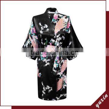 silk robes turkey Stock Woman Sleepwear / Kimono Bathrobe KS0002