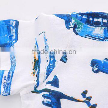 Wholesale Summer Cotton Priting Kids Girl Short Sleeve t Shirts photo-4