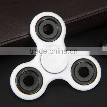 Painted LED Lights Light Fingertips Gyro Flashing Light Fingertips Three Leaf Camouflage Gyro Finger Luminous Decompression photo-2