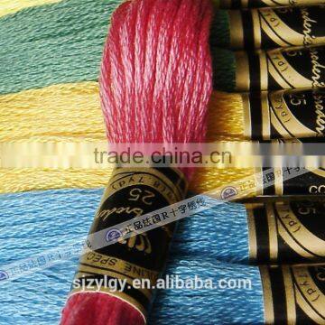 Top Grade Cotton Yarn 447 Colors Cotton Yarn Sewing Cotton Threads photo-2