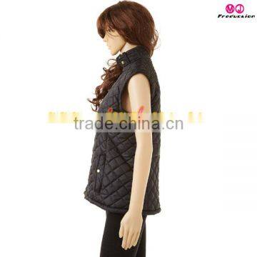 LOWER MOQ Cosy Quilted Preppy Vests photo-2