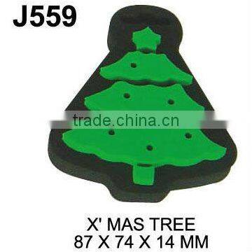 J559 EVA STAMP : X'MAS TREE