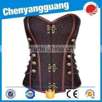 CYG-Top Quality Star Corsets Women Sexy Red Corsets photo-5