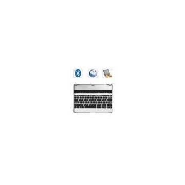 Aluminum Case Holder Bluetooth Keyboard for iPad 2 (82 Keys)