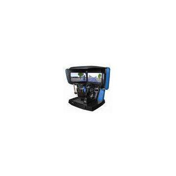Driver training simulator , city driving simulation with 3 screens