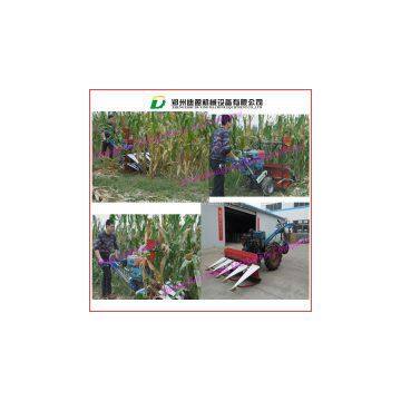 walking tractor maize  reaper/corn reaping machine/corn stalk harvester