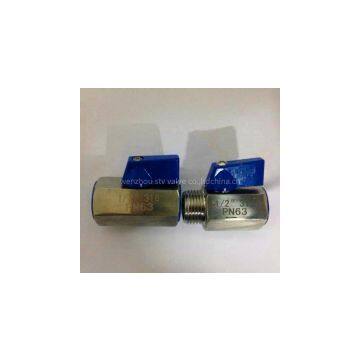 mini ball valve,PN63,SS316,DN15