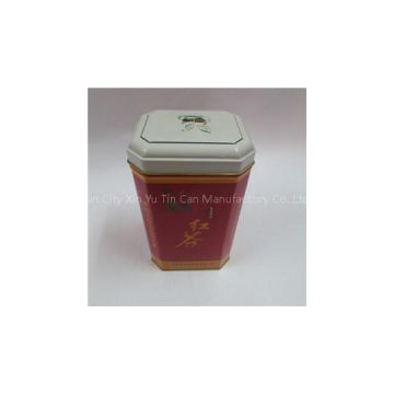 Custom Hexagon Shaped Tin Box Manufacturers