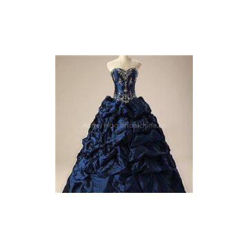 Embroidery Taffeta Quinceanera Dresses QD1606