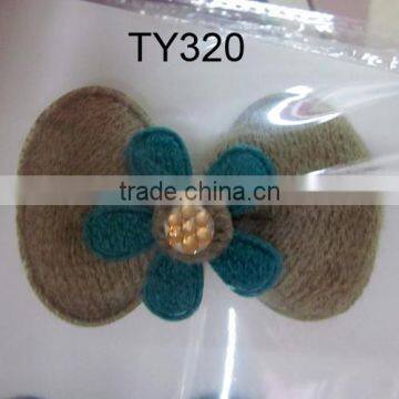 Simple style bowknot with sunflower hair jewelry