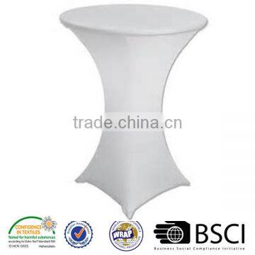 Spandex cocktail table cover stretch bar table cover