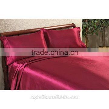 Luxury 100% Charmeuse Satin Bed Sheet
