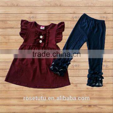 Cotton Short-sleeved Little Girl Set a Variety of Colors Can be Selected in the Chinese Factory Manufacturing photo-3