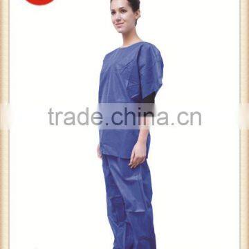 Disposable Doctor/Nurse/Patient Uniform Workwear/scrub suits