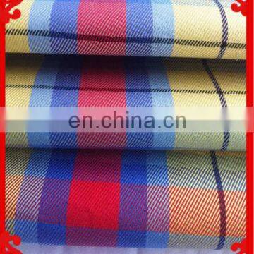 2014 fashion latest new Italy design pattern check twill fabric