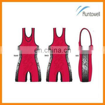 Custom Spandex wrestling tights/ wrestling suits/ sublimation wrestling singlets for sale