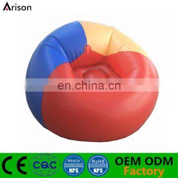 Beautiful inflatable seat pvc chair inflatable football basketball sofa chair