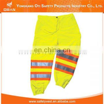 New style safety reflective linen trousers for men