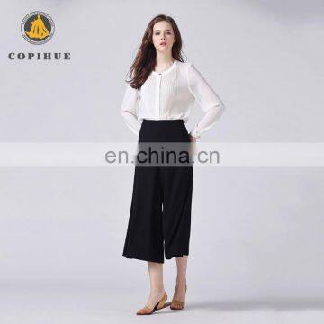 cheap price high-end women loose bigger bottom capri casual loose pants