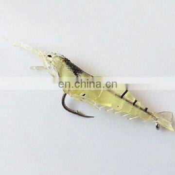 Fishy smell soft shrimp lures