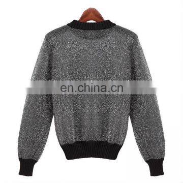 Fashion 2014 A/W New design women computer knitted pullover sweater