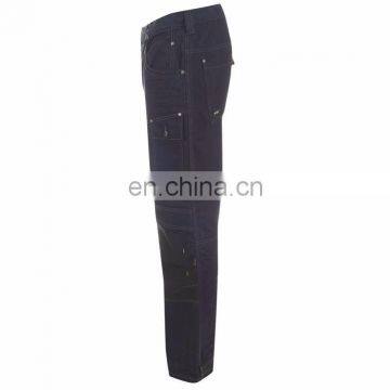 Navy Cargo Pants/High Quality Cotton Work Trousers,cargo Pants/workwear/sn photo-2