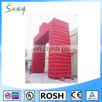 Sunway 8m Red Used Promotional Cheap Inflatable Arch For Sale