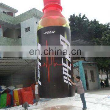 Chinese giant inflatable bottle for advertising