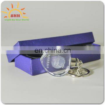 Factory Supply Fancy Cheap Metal Customize Engraved Crystal Keychain/key Chain, Handmade Multicol Crystal LED Keychain/key Chain photo-5