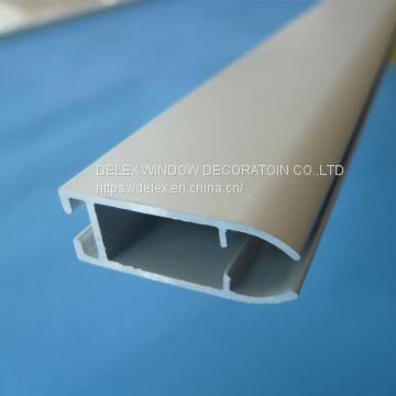 aluminum  bottom rail for roller blinds  white color