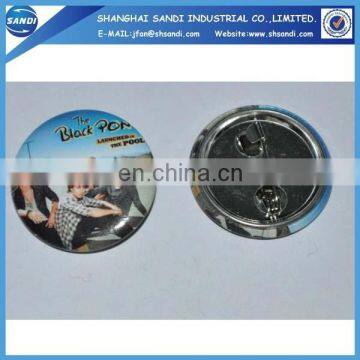 metal lapel pin badge with logo