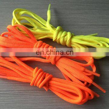 fluorescent athletic Shoelaces 3/16" Thick Solid Colors for All Shoe Types Several Lengths