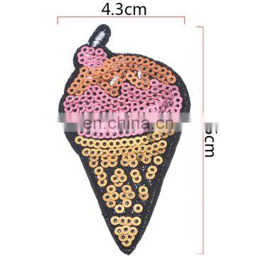 Fashion Ice Cream Banana Lip Sequins Patches For Kids photo-5