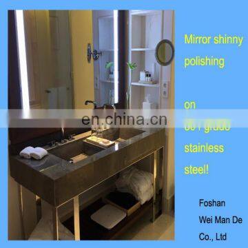 metal vanity base for granite vanity countertops