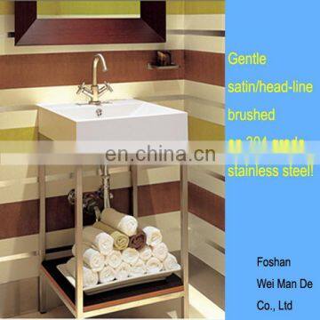 Iron Frame Simple Bathroom Vanity for Amerian Hotel photo-3