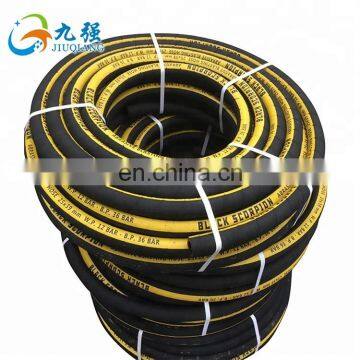 NBR Rubber tire cord  braided diesel oil hose anti static heat resistant fuel hose