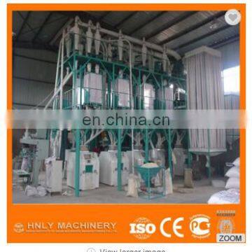 100tpd wheat flour grinding machine made in Chian for sale